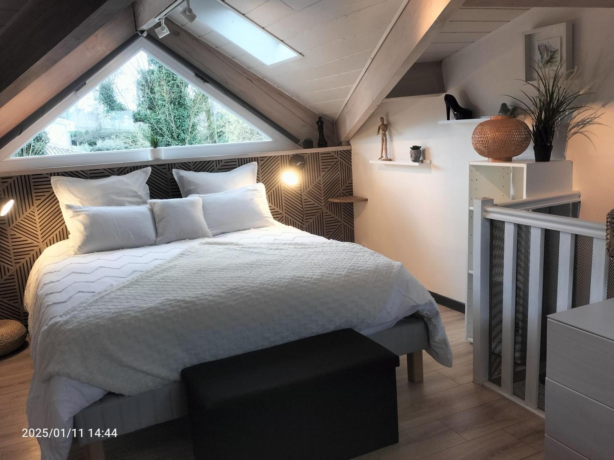 Apartmán Au Bord Du Vieux Moulin Mérignac Exteriér fotografie