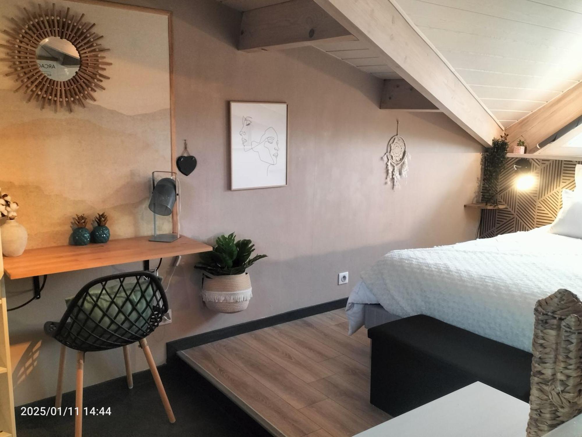 Apartmán Au Bord Du Vieux Moulin Mérignac Exteriér fotografie